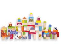Andreutoys Conjunto Bloque Madera 100 Piezas 225X22 cm
