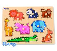 Andreutoys Wood Jungle Puzzle 8 Piezas