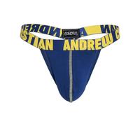 Andrew Christian - Ropa Interior Tanga Hombre - Happy G-String w/Almost Naked® Navy - 1x Tamaño L