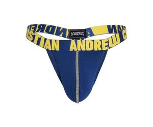 Andrew Christian - Ropa Interior Tanga Hombre - Happy G-String w/Almost Naked® Navy - 1x Tamaño S