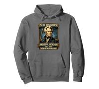 Andrew Jackson Old Hickory Presidente Historia Sudadera con Capucha