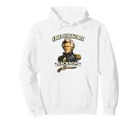 Andrew Jackson Old Hickory Retrato Presidencial Sudadera con Capucha