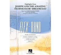 Andrew Lloyd Webber-Highlights from Joseph and the Amazing Technicolor-5-Part Flexible Concert Band/Fanfare [opt. Juego de cuerdas.