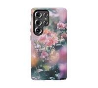 Andriez Orchid Blooming in Soft Focus - Funda resistente mate compatible con Galaxy S25 Plus, color rosa