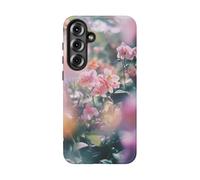 Andriez Orchid Blooming in Soft Focus - Funda resistente mate compatible con Galaxy S25 Plus, color rosa