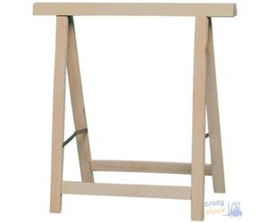 Andrighetti Caballete Plegable De Madera Pino Marrón 75X75 Cm