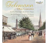 Andrius Puskunigis, St. Christopher Chamber Orchestra - TELEMANN: Oboe Concertos