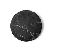 Audo Copenhagen Tablero Androgyne para mesa auxiliar Nero Marquina. Ø65 cm