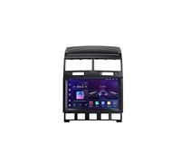 Android 10 Navegador de 9 Pulgadas para Volkswagen Touareg 2002-2010 Radio de Coche Pantalla táctil Bluetooth Estéreo de Coche Compatible con WiFi GPS USB Control del Volante Bluetooth E