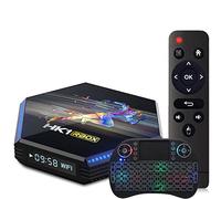 Android 11.0 TV Box, HK1 RBOX 8GB RAM 64GB ROM RK3566 CPU Smart Set Top Box Incorporado 2.4G / 5G WiFi BT 4.2 Media Player Compatible con Videos 3D 8K UHD, con Mini Teclado Inalámbrico,4gb+32gb