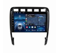 Android 11 9 Pulgadas Radio Coche Pantalla Táctil Para Porsche Cayenne 2002-2010 Con Carplay Inalámbrico Android Auto Apoyo BT 5.0 GPS Navegación HiFi RDS MirrorLink DSP DAB Cámara Trasera SWC(8Core+2
