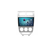Android 11 Radio Coche Con Pantalla 2 DIN Para Dodge Caliber 2007-2010 Autoradio 9 Pulgadas Con Pantalla Táctil Admite WiFi/GPS/Bluetooth/USB/SD/RCA,Mandos Del Volante (Color : P2 4-Core 2G 32G)