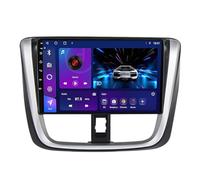 Android 11 Radio De Coche 10 Pulgadas Pantalla Táctil para Toyota Vios 2016-2018 Carplay Android Auto Apoyo HiFi Dab Enlace Espejo RDS BT 5.0 GPS Navi DSP Cámara Trasera SWC(8Core+4G+64G)