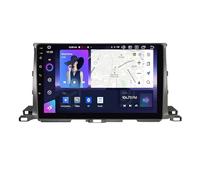 Android 12 10 Pulgadas Pantalla Táctil Radio De Coche para Toyota Highlander 2013-2018 con Carplay Android Auto Apoyo BT 5.0 FM Am DSP Hi-Fi Dab RDS Cámara Trasera SWC(400S - 8 Core 4+64G 4G+WiFi)