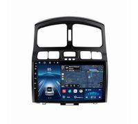 Android 12 9 Pulgadas Radio Coche Pantalla Táctil para Hyundai Santa Fe JAC S1 2000-2013 Incorporado Carplay Android Auto Apoyo BT 5.0 DSP FM Am Hi-Fi Dab RDS Cámara Trasera Control del Volante(M100S