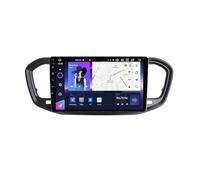 Android 12 9 Pulgadas Radio Coche Pantalla Táctil para Lada Vesta 2023 Incorporado Carplay Inalámbrico Android Auto Apoyo Dab BT 5.0 Navegación GPS DSP RDS FM Am HiFi Cámara Trasera SWC(400S 4+64G)