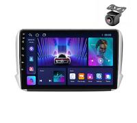 Android 12 Car Radio para Peugeot 208 2008 2012 2013 2014-2018 2 DIN de Coche NAVEGACIÓN con Pantalla Táctil 9 Pulgadas Reproductor Multimedia Autoradio FM Carplay Android Auto (M150CP 4core 2+32G)