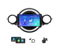 Android 12 Double DIN Radio EstéReo Coche para BMW Mini Cooper R56 R60 2007-2015 Pantalla Táctil 9 Pulgadas Reproductor Multimedia Estéreo Car-Play Soporte GPS Mando Volante DSP WiFi Carplay (Color :