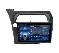 Android 12 Radio Coche 9 Pulgadas HD Pantalla Táctil para Honda Civic 2006-2011 con Carplay Inalámbrico Android Auto Apoyo BT 5.0 GPS Navegación HiFi RDS MirrorLink DSP Dab Cámara Trasera SWC(B,M200S