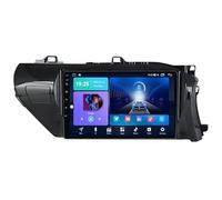 Android 12 Radio Coche Para Toyota Hilux 2015-2020 10 Pulgadas Pantalla Táctil Con Carplay Android Auto Apoyo Hi-Fi RDS DAB Enlace Espejo DSP FM AM BT 5.0 Cámara Trasera Control Del Volante(A,8Core+8G