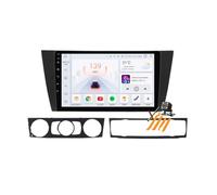 Android 13.0 Coche Radio 2 Din Estéreo para B-MW 3 Series E90/E91/E92/E93 2005-2013 GPS Sat Navi 9'' Cartablet Multimedia Vídeo Reproductor BT FM Receptor con Carplay 4G 5G WiFi SWC,Y100s