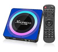 Android 13.0 TV Box, Box TV 4GB RAM 32GB ROM RK3528 Quad-Core, supporto 2.4G / 5.0G Dual WiFi 6 BT 5.0, 8K 10/100M Ethernet HD 2.0 Smart TV Box Android