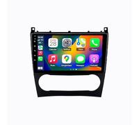 Android 13 2 DIN Pantalla Táctil Radio 9" Coche Pantalla para Mercedes Benz C Class W203 2005-2009 con Enlace Espejo/Navegación GPS/Radio FM/BT/Mandos Volante/Reproductor Multimedia(4+64G)