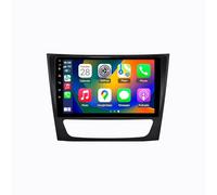 Android 13 2 DIN Pantalla Táctil Radio 9" Coche Pantalla para Mercedes Benz W211 E300 2002-2010 con Enlace Espejo/Navegación GPS/Radio FM/BT/Mandos Volante/Reproductor Multimedia(8G+256G)