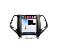 Android 13 Double DIN Bluetooth Radio de coche 9.7" Pantalla táctil para Jeep Cherokee 2013-2018 con Cámara Trasera/Navegación GPS/WiFi/FM AM RDS/Mandos Volante/Cooling fan/Reproductor Multimedia(S400