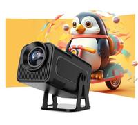Android 13 Proyector 2025, Mini Proyector Portatil 4K Inteligente 320ANSI con WiFi y Bluetooth, Asistente de Voz ChatGPT, HY320 Mini Proyectores 1080P Nativo de Cine en casa