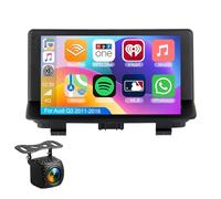 Android 13 Radio Coche para Audi Q3 2011-2018 9 Pulgadas HD Pantalla Táctil con Inalámbrico CarPlay y Android Auto, Navegación GPS, FM/RDS, Bluetooth, Control Volante+AHD Cámara Trasera(S-2(2G+32G))