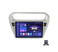 Android 13 Radio De Coche 2 DIN De 9 Pulgadas Pantalla Táctil para Peugeot 301/Citroen C-Elysee Estéreo para Automóvil con GPS/4G/SWC/FM/Carplay/DSP+AHD Cámara Trasera,8 Core m800s 8g+256g