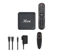 Android 13 TV Box X98K RK3528 Dual WiFi BT 5.0 8K Streaming Media Player Network Set Top Box.(4GB 32GB G10s,US Plug)