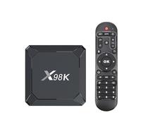 Android 13 TV Box X98K RK3528 Dual WiFi BT 5.0 8K Streaming Media Player Network Set Top Box.(4GB 32GB,L White)