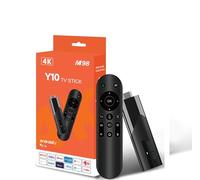 Android 13 TV Stick H618 with Voice Control, 2GB RAM 16GB ROM 4K HDR Streaming Media Player TV Stick Support 3D USB Type C Power Supply HD H.265 2.4/5GHz Dual WiFi Ethernet Stick