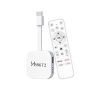Android 14.0 TV Stick,TV Stick 2GB 16GB RK3518 Quad-Core 32bit Cortex-A53 Chipset et Mali 450 MP2 GPU,Android TV Stick Admite 2.4G/5G Doble Banda WiFi Bluetooth5.4 4k Ultra HD