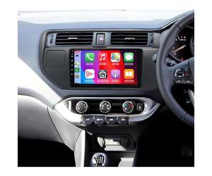 Android 14 Car Stereo for Kia Rio 2012-2016 Wireless Carplay Android Auto 9" Touch Screen 2 DIN Radio GPS Navigation Bluetooth Car Radio Receiver Head Unit Radio FM/RDS AHD Backup Camera 2+32G