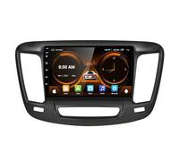 Android 14 con Radio Coche Bluetooth para Chrysler 200 200C 200S 2015-2019 9 Pulgadas pantalla táctil coche incorporada Carplay Android Auto con Navegación GPS FM RDS WiFi SWC(P4 4G+WIFI 8Core 4G+64G)