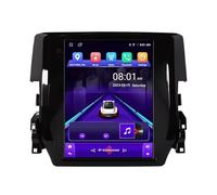 Android 14 Double DIN Car Stereo 9.7" Touchscreen for Honda Civic 2015-2020, DVD Player, GPS Navigation, Wireless CarPlay, Backup Camera Included