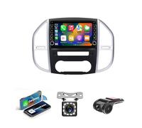 Android 14 Pantalla Coche Car-Play Android Auto para Mercedes Benz Vito W447 2014-2021 Navegación GPS Reproductor Multimedia con Carplay/BT 5.0/Control del Volante/FM RDS(NF-3 8Core 2+32G)