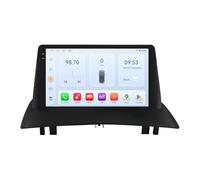 Android 14 Qualcomm 8 Núcleos Autoradio para Renault Megane 2 (2002-2009), Pantalla Táctil QLED 9 Pulgadas con CarPlay Android Auto Inalámbrico, 4+32GB con Navegación GPS, Bluetooth 5.4, WiFi/4G, DSP