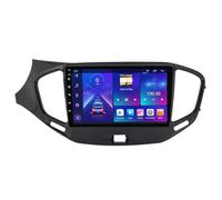 Android 14 Radio Coche 2 DIN para LADA Vesta Cross Sport 2015-2020 con Inalámbrico Carpaly Android Auto 9" QLED Pantalla Táctil Radio con Bluetooth 5.0 4G WiFi SWC + Cámara Trasera(P4 4G+WIFI 8Core 4G