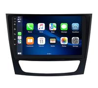 Android 14 Radio Coche 9 Pulgadas Radio de Coche con Navegación GPS Car Radio con GPS Navegación,Bluetooth,Radio,FM,para Benz E Class 2002-2010,F 8 Core 4G+WiFi 6G+128G