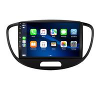 Android 14 Radio Coche 9 Pulgadas Radio de Coche con Navegación GPS Car Radio con GPS Navegación,Bluetooth,Radio,FM,para Hyundai Grand I10 2008-2012,F 8 Core 4G+WiFi 6G+128G