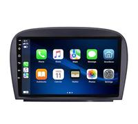 Android 14 Radio Coche 9 Pulgadas Radio de Coche con Navegación GPS Car Radio con GPS Navegación,Bluetooth,Radio,FM,para Benz SL R230 2001-2017,C 4 Core WiFi 2G+32G