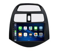 Android 14 Radio Coche 9 Pulgadas Radio de Coche con Navegación GPS Car Radio con GPS Navegación,Bluetooth,Radio,FM,para Chevrolet Spark Beat 2010-2014,A 4 Core WiFi 1G+16G