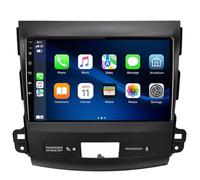 Android 14 Radio Coche 9 Pulgadas Radio de Coche con Navegación GPS Car Radio con GPS Navegación,Bluetooth,Radio,FM,para Mitsubishi Outlander 2005-2011,B 4 Core WiFi 1G+32G