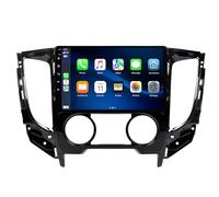 Android 14 Radio Coche 9 Pulgadas Radio de Coche con Navegación GPS Car Radio con GPS Navegación,Bluetooth,Radio,FM,para Mitsubishi L200 5 Triton 3 2015-2019,B 4 Core WiFi 1G+32G