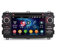 Android 14 Radio Coche Apple Carplay& Android Auto para Toyota Auris 2 E18 Hybrid Touring Sports, DSP Bluetooth A2DP Estéreo Bluetooth GPS Navegador WiFi Dab+ Pantalla táctil Radio 4GB+64GB