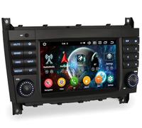 Android 14 Radio Coche con Pantalla Táctil Estéreo para Mercedes Benz Clase C W203 S203 CL203 Clase CLC Clase G W463 Bluetooth 5.1 CarPlay Android Auto DSP A2DP SWC WiFi Canbus 4GB 64GB